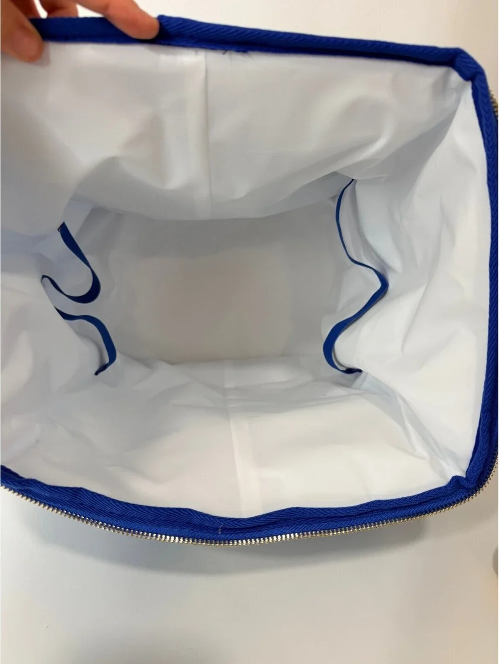 Lilly Pulitzer insulated cooler tote wine carrier bag blue floral